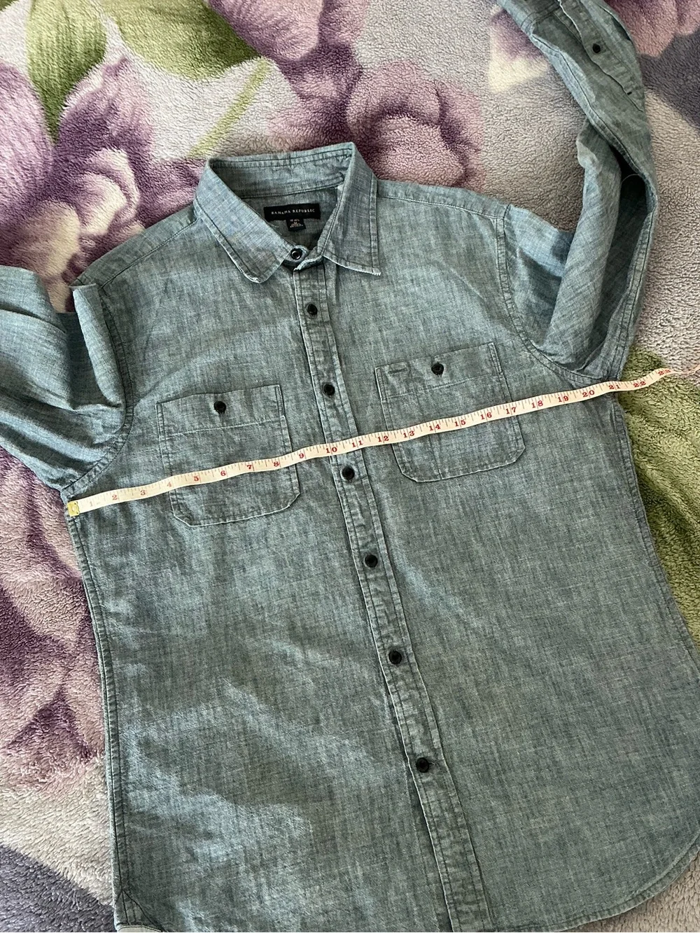 Banana Republic Standard Fit Chambray Shirt